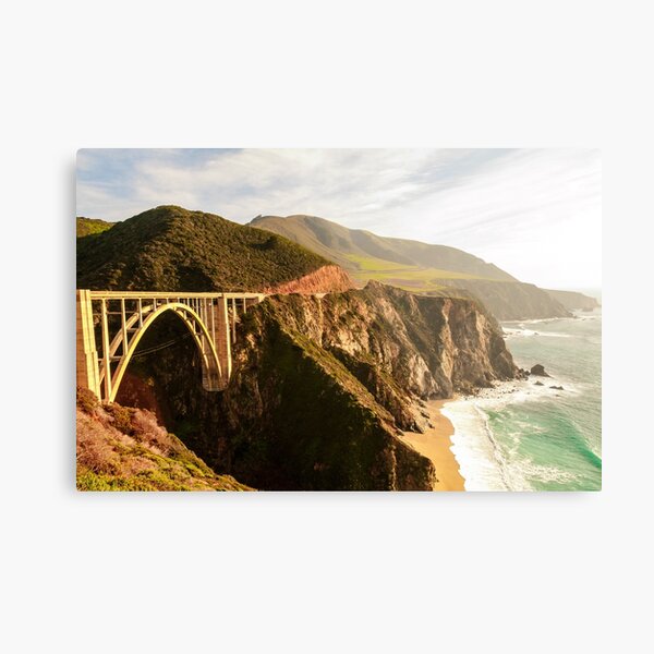 Bixby Bridge Big Sur California Pacific Coast Highway 0575 Metal Print