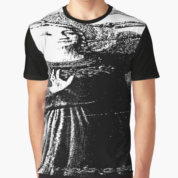Angel with horn b&w Graphic T-Shirt