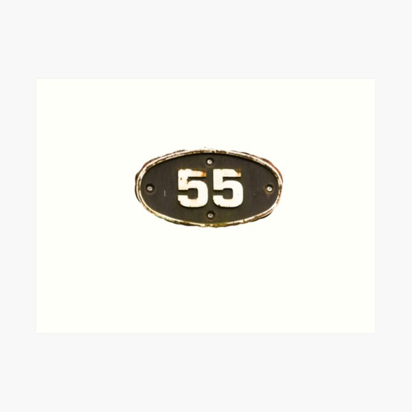 55 all the fives Art Print