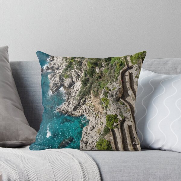 Item preview, Long and Twisted Walk to the Shore - Azure Magic of Capri designed and sold by Georgia Mizuleva.