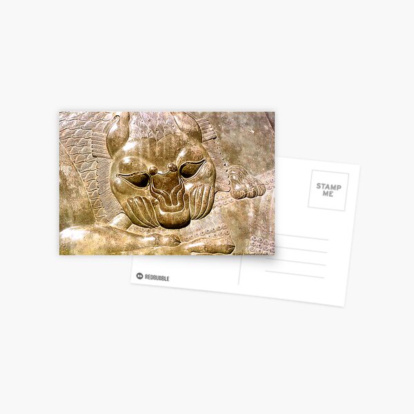 Bas-Relief in Persepolis Postcard
