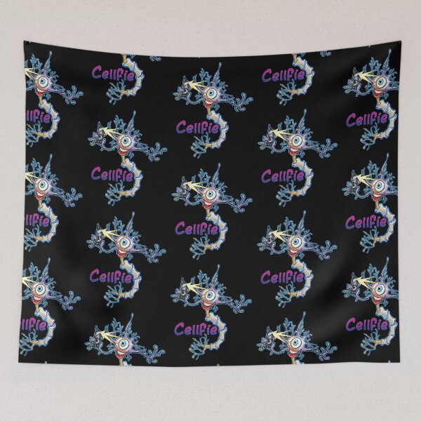 Item preview, Cellfie Cell-fie Selfie Neuron Brain Cell Cartoon Character designed and sold by Zit-Zat-Zot.