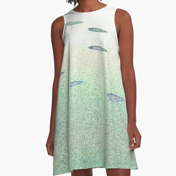 all the little fishy A-Line Dress