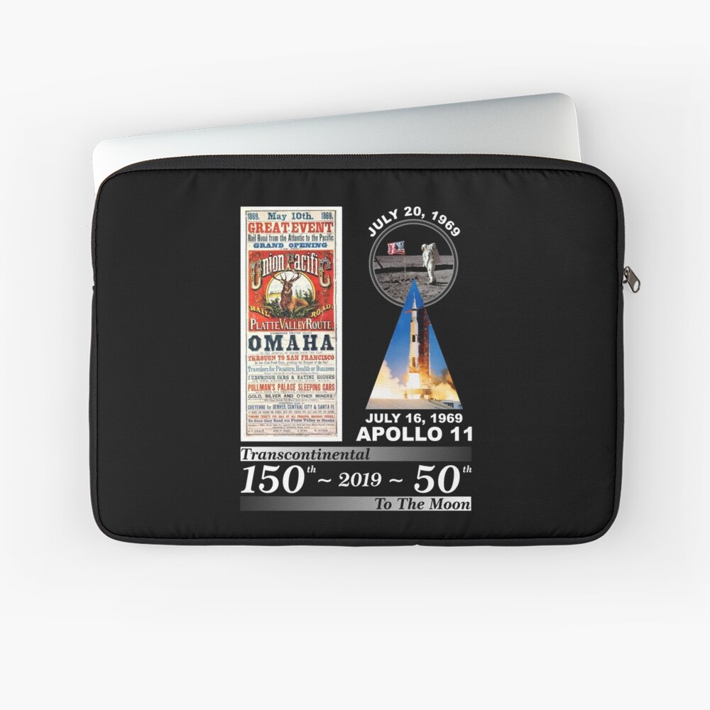 Transcontinental Railroad And Apollo 11 Anniversary Shirt Transcontinental Railroad And Apollo 11 Anniversary Shirt