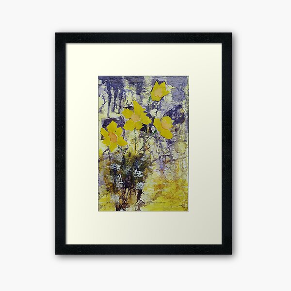 Daffodil time Framed Art Print