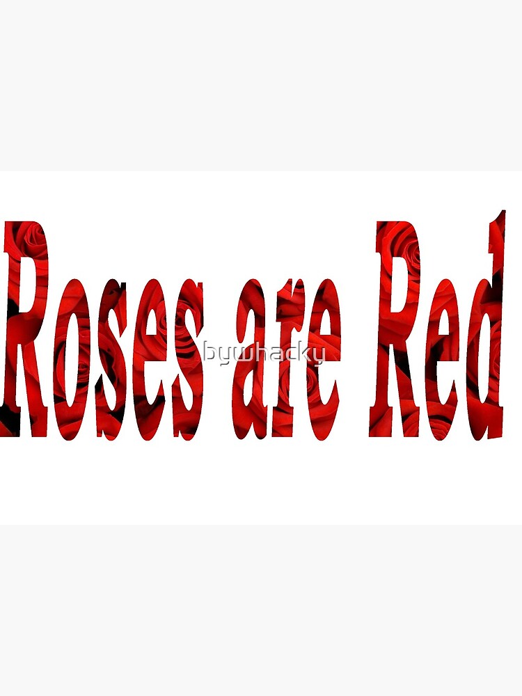 Thumbnail 2 of 2, Art Board Print, Roses are Red designed and sold by bywhacky.