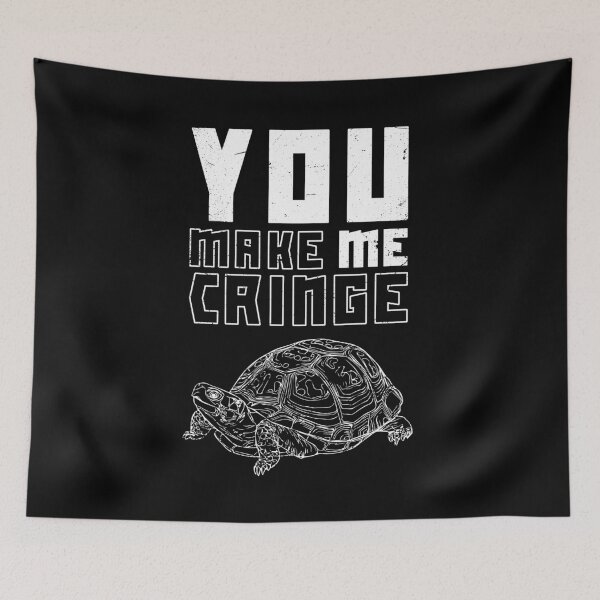 Item preview, You Make Me Cringe -Turtle (v1) designed and sold by BlueRockDesigns.