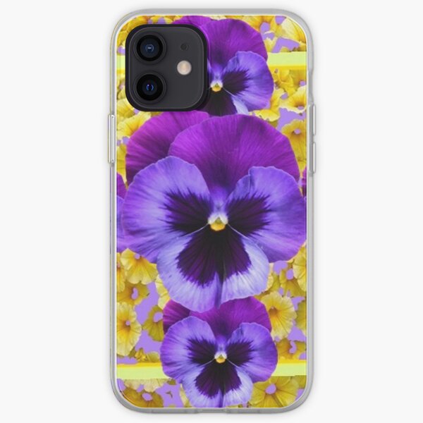 Painted Pansies Tough Cell Phone Cases