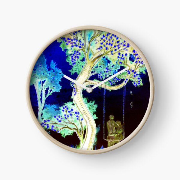 Moonlight Swing Clock