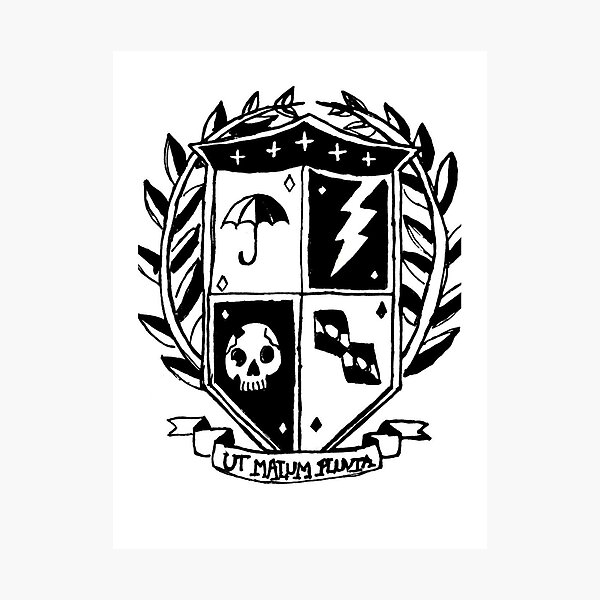 "The Umbrella Academy Crest" Photographic Print for Sale by vikuritrash