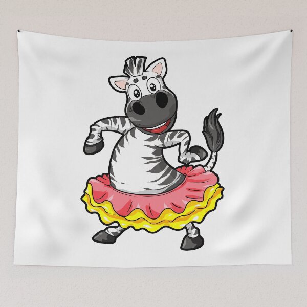 Item preview, Dancing Zebra Tutu Ballet Disco Cartoon Present designed and sold by Moonpie90.
