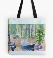 Schaumbad ~ Extreme Self-Care Day ~ Inspirational Funny Gift ~ Liebe dich selbst! Tote Bag