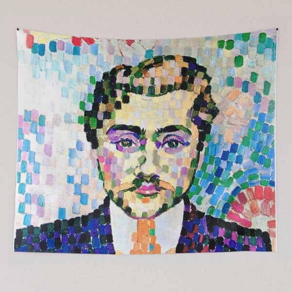 Item preview, Robert Delaunay - Portrait of Metzinger designed and sold by DejaVuStudio.