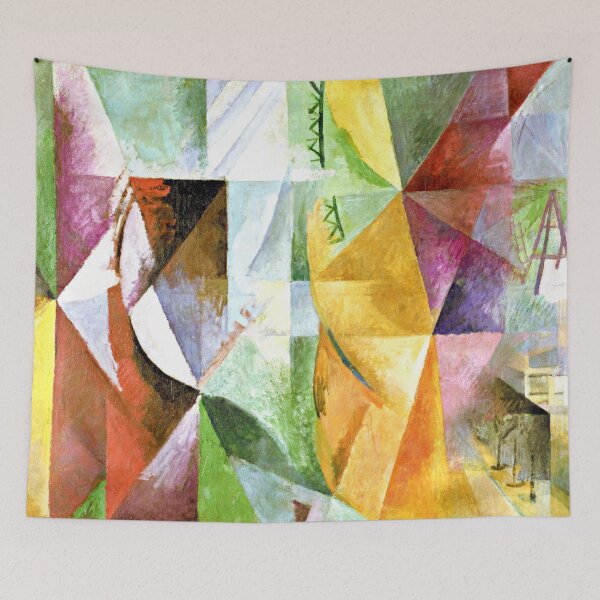 Item preview, Robert Delaunay - The Three Windows, the Tower and the Wheel designed and sold by DejaVuStudio.