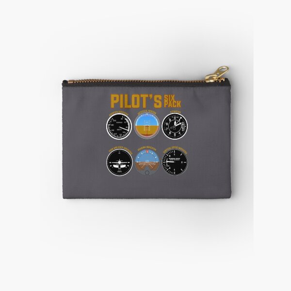 Item preview, Pilot's Six Pack Design | Flight Instruments Aviation Art designed and sold by melsens.