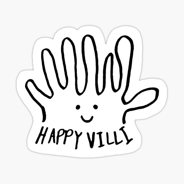 Happy Villi Sticker