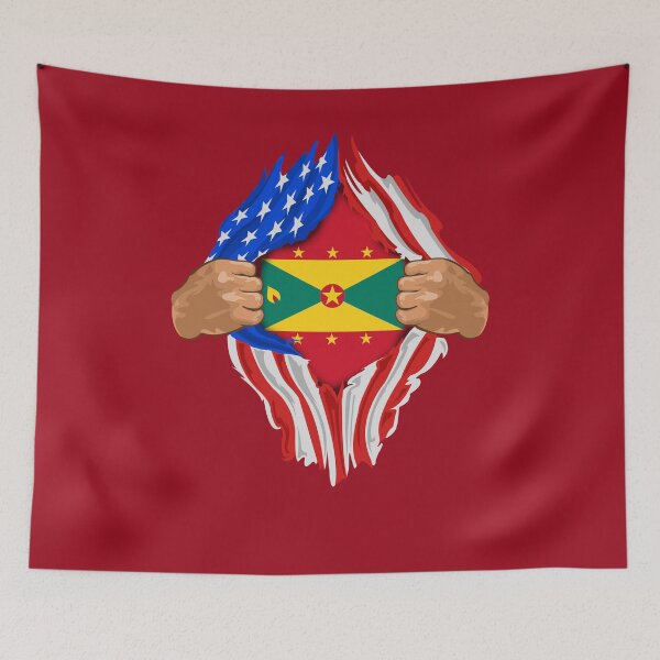 Item preview, Grenadian Blood Inside Me Design | Grenada Flag Gift designed and sold by melsens.