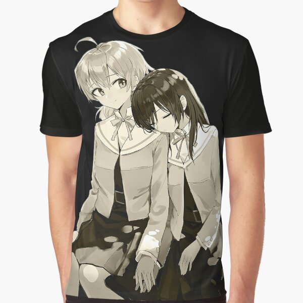 Yuu & Nanami Holding Hands (Bloom into You) Graphic T-Shirt