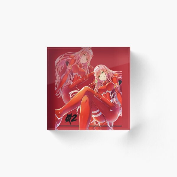 Zero Two V Acrylic Block