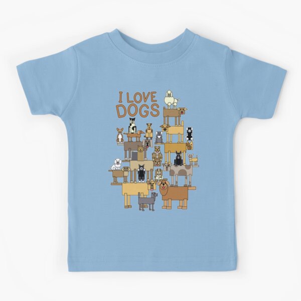 Dog shirts for kids best sale