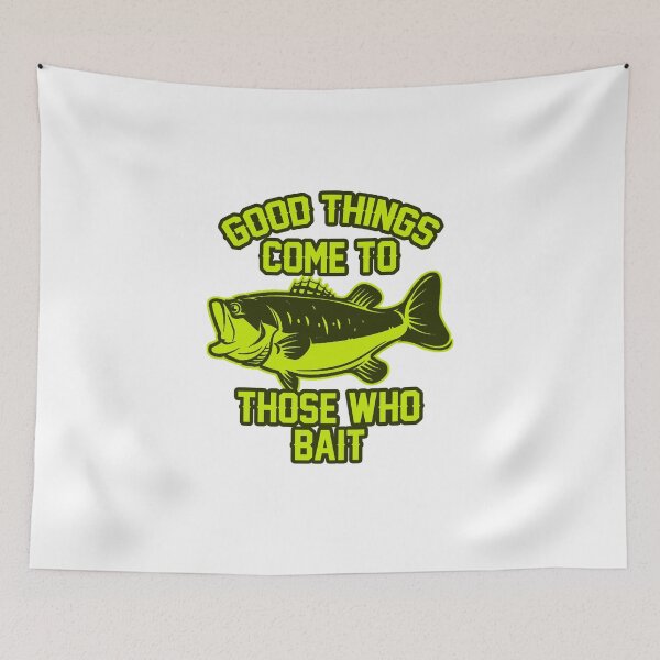 Item preview, Good Things Bait | Angler T-Shirt designed and sold by Rokahr-overland.