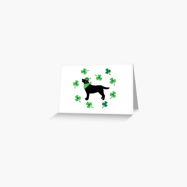 Item preview, Black Labrador Hat St. Patrick's Day designed and sold by HappyLabradors.