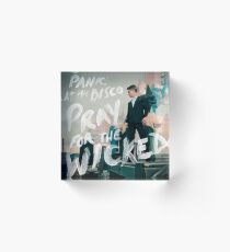 Panik beten Sie bei der verrückten Tour 2019 Warni Disco Acrylblock