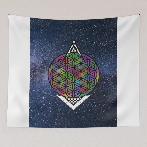 Item preview, Flower of Life, Square and Compass, Universe designed and sold by Russell Caruso.
