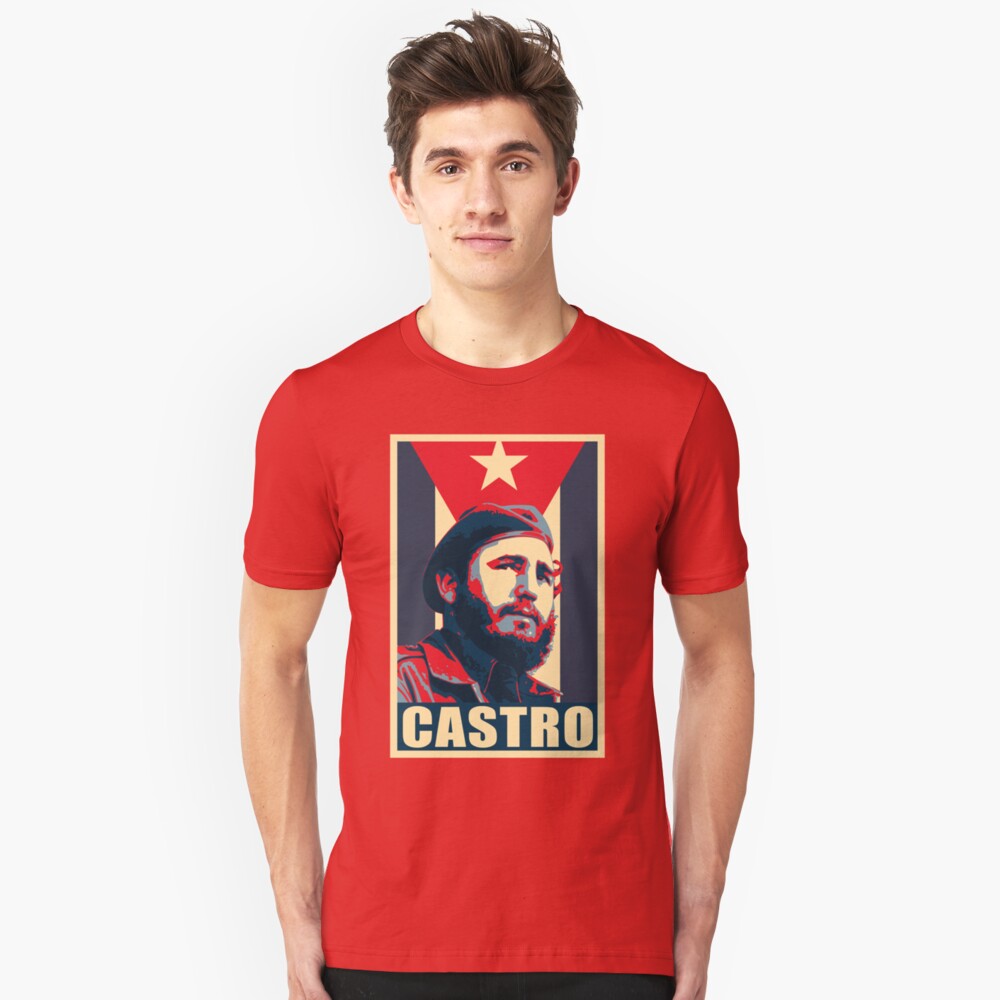 Fidel Castro Cuba T-Shirt 100/% Premium Cotton Che Guevara Communism Marxist
