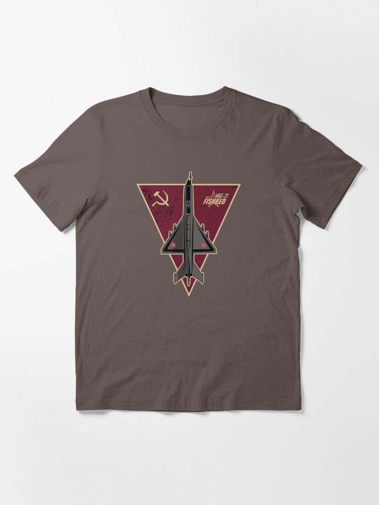 Mig-21 Essential T-Shirt for Sale by StrongVlad