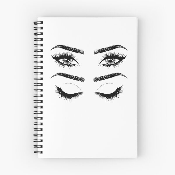 Item preview, Eyes with long eyelashes and brows  designed and sold by AnnArtshock.