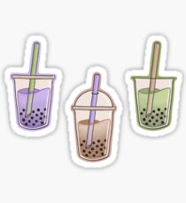 Bubble Tea Set Sticker