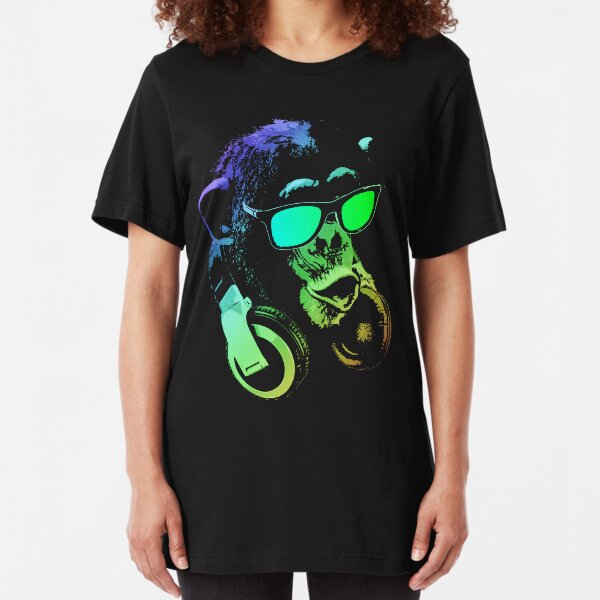 Monkey DJ Slim Fit T-Shirt