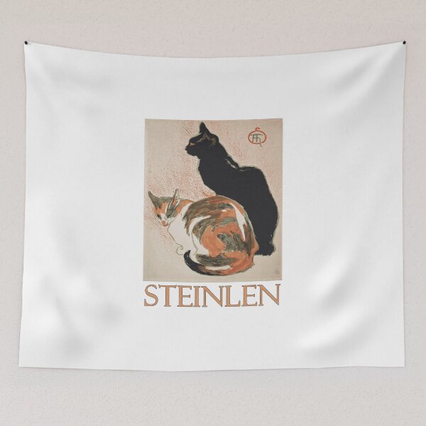 Item preview, Two Cats by Théophile Steinlen designed and sold by Chunga.