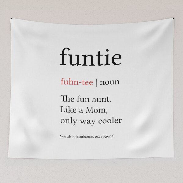 Item preview, Funtie Definition Funny Aunt Gift Family Reunion Gift designed and sold by kolbasound.