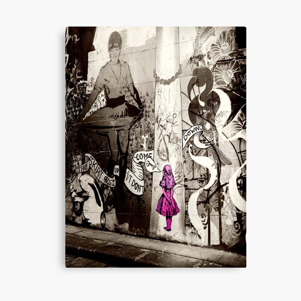Melbourne graffiti Canvas Print