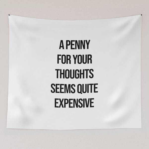 Item preview, A penny for your thoughts designed and sold by kailukask.