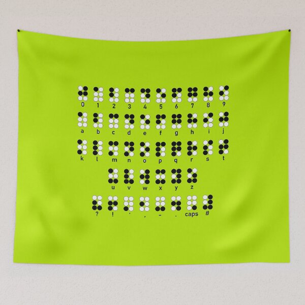 Item preview, Braille alphabet symbol designed and sold by tony4urban.