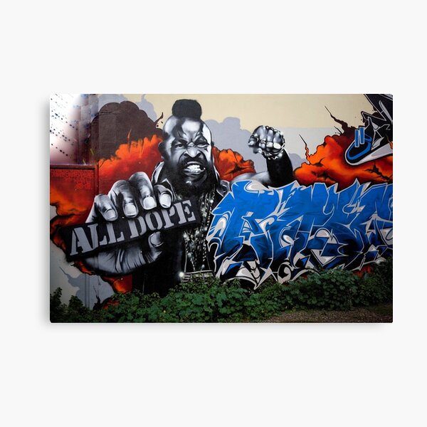 carlton Graffiti Canvas Print
