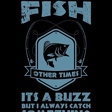 Funny I jerk it Fishing Design | Sticker