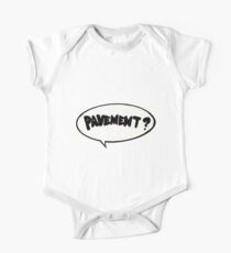 Pavement? Sticker One Piece - Short Sleeve