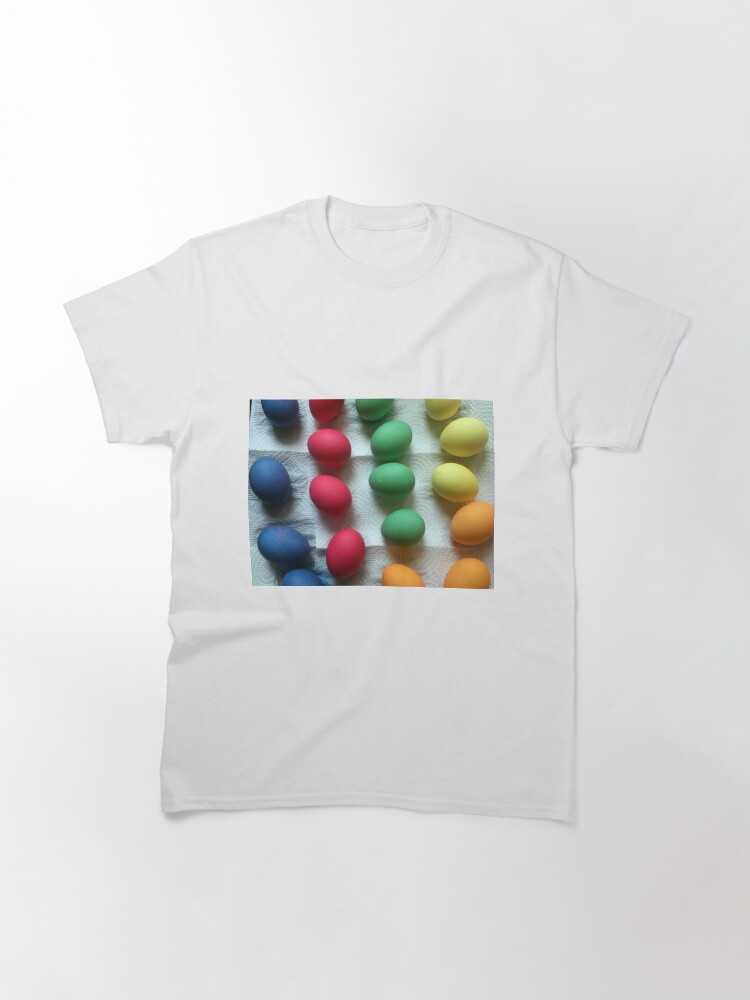 Alternative Ansicht von Frisch gefärbte Oster-Eier Classic T-Shirt