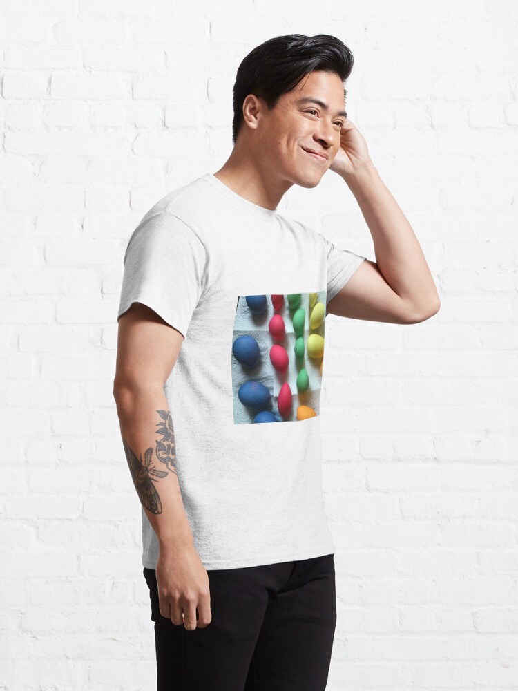 Alternative Ansicht von Frisch gefärbte Oster-Eier Classic T-Shirt