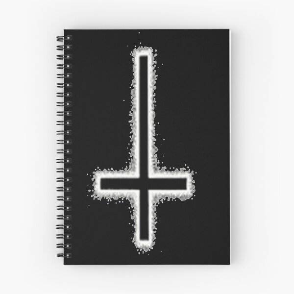 Item preview, Inverted Cross on Black designed and sold by SerpentSkyArts.