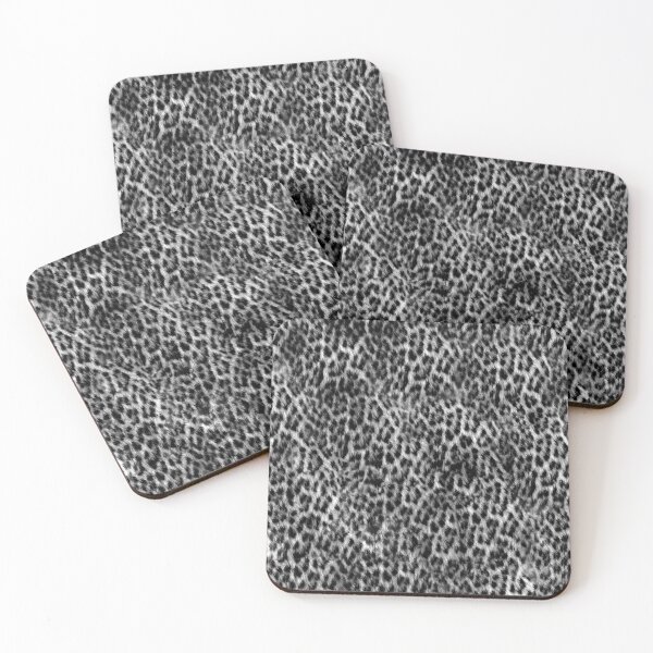 Item preview, Cheetah Fur Texture - Black and White designed and sold by Nartissima.