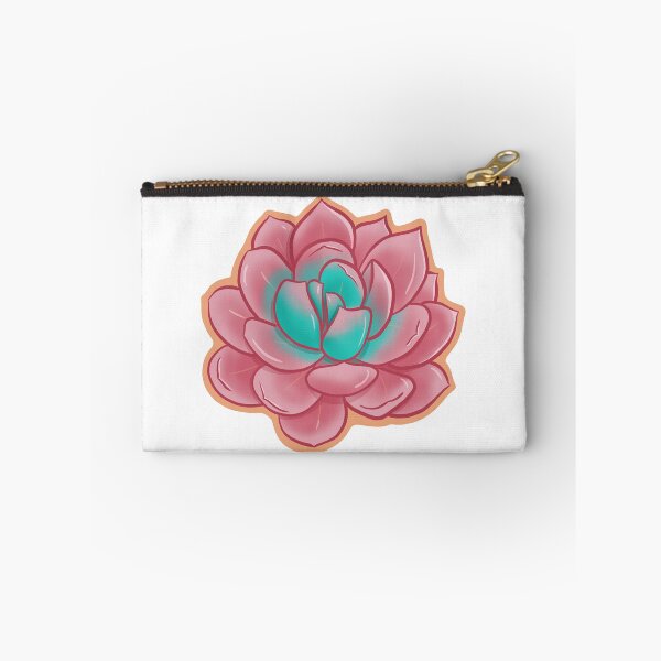 Item preview, pink succulent designed and sold by MillyQueArt.