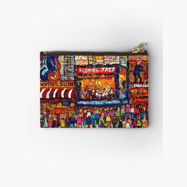 Item preview, FESTIVAL INTERNATIONAL JAZZ MONTREAL PAINTING LIVE OUTDOOR JAZZ SCENE CANADIAN LANDMARK CAROLE SPANDAU designed and sold by Carole  Spandau.