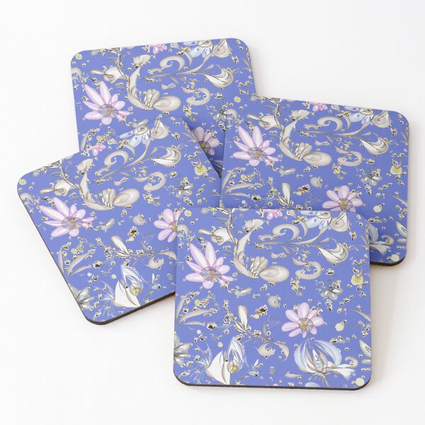 Item preview, Pattern Floral Light Violet designed and sold by runati.