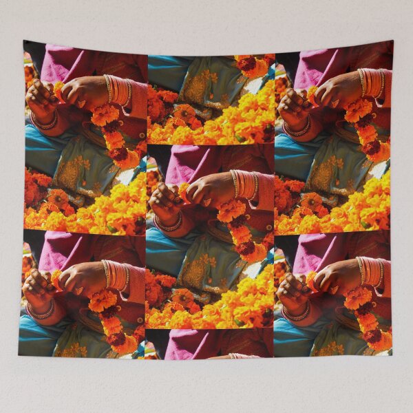 Item preview, Flower Market, New Delhi, India designed and sold by Neha  Gupta.
