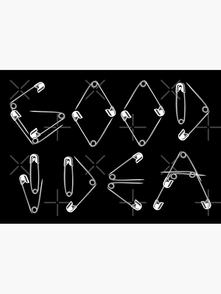 "Safety Pin Quote Punk Design" Poster for Sale by SoccaTamam Redbubble